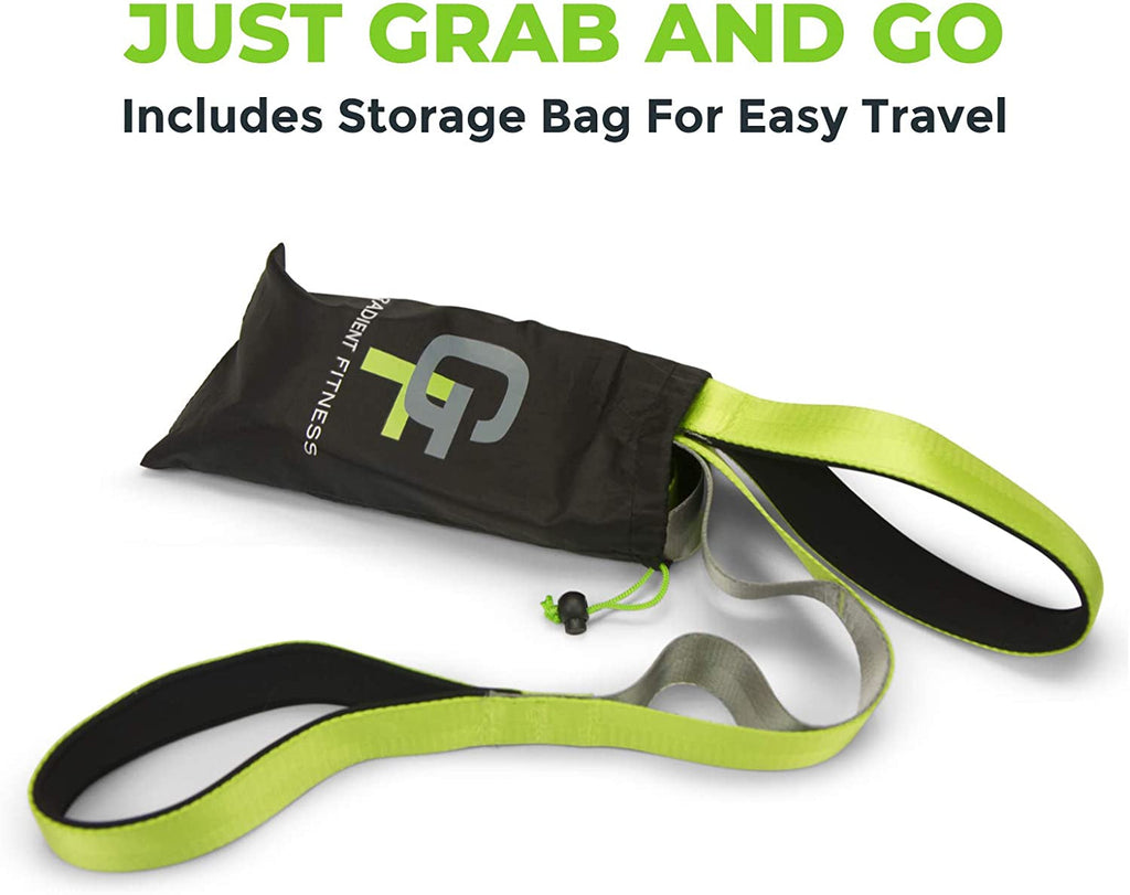 Physical Therapy Stretch Strap – 12 Loops, 1.5-Inch Wide