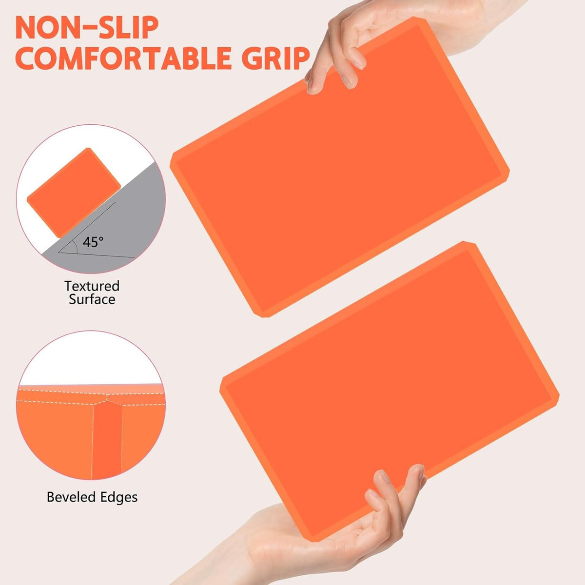 Gaiam Yoga Block – Latex-Free EVA Foam, Non-Slip Beveled Edges