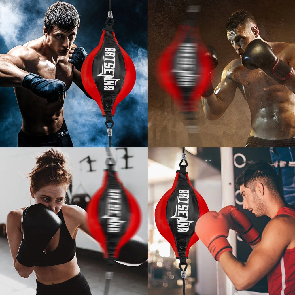 Double End Boxing Speed Bag – Punch & Dodge Training Ball