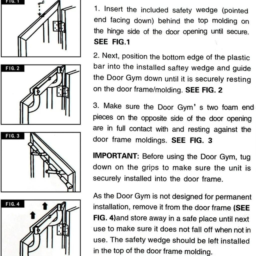 Doorway Pull-Up Bar – Multi-Function Chin-Up & Strength Trainer
