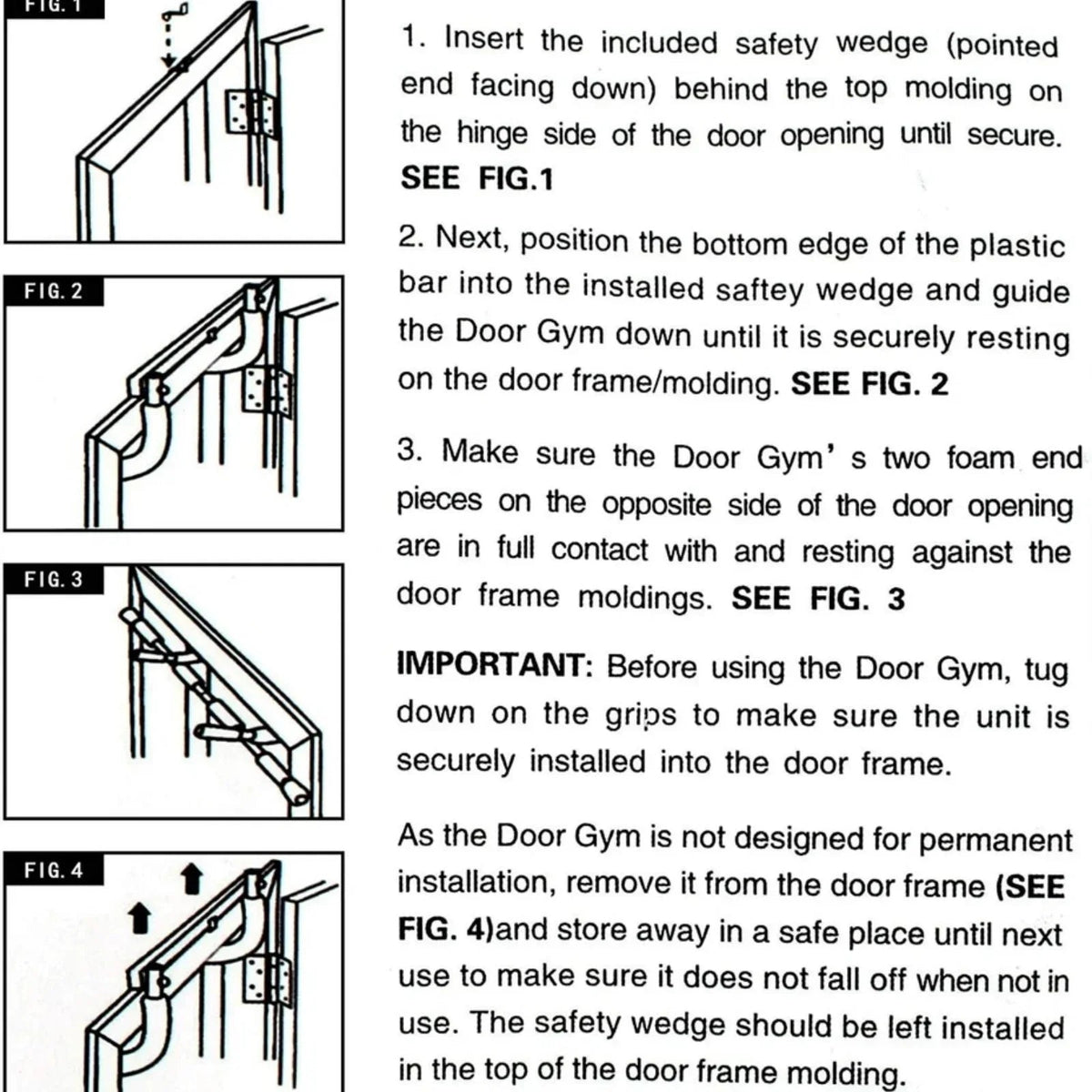 Doorway Pull-Up Bar – Multi-Function Chin-Up & Strength Trainer