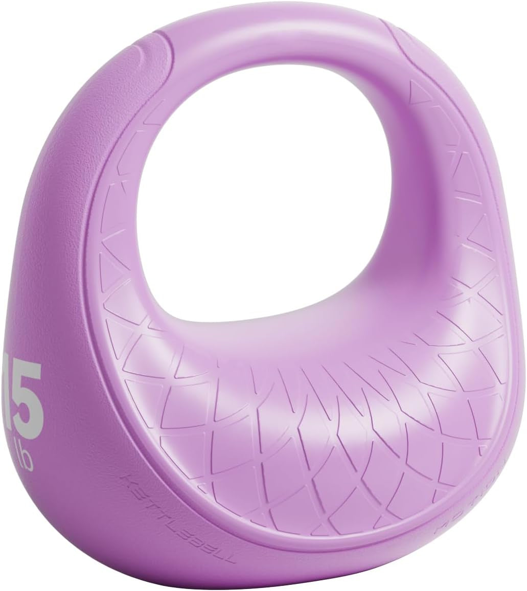 Soft Kettlebell – Anti-Slip Grip, 6/10/15LB Strength Training