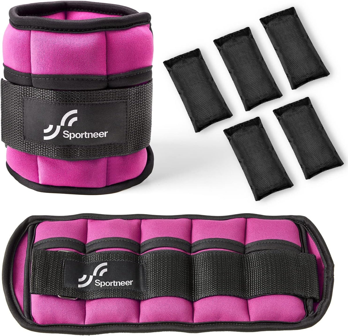 Adjustable Ankle & Wrist Weights – 4LB/13LB Pair for Women