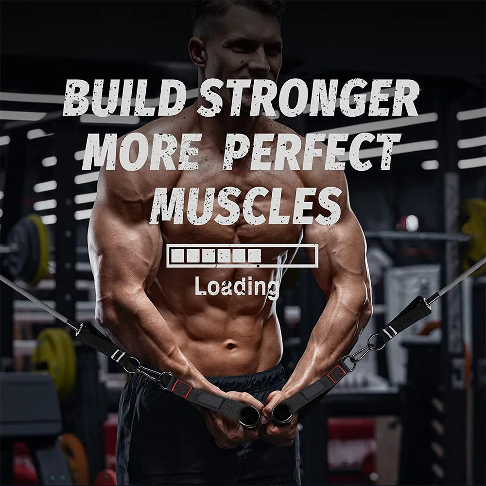 Exercise Handles – Heavy-Duty Cable Machine & Resistance Attachments