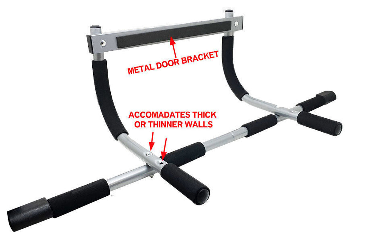 Doorway Pull-Up Bar – Multi-Function Chin-Up & Sit-Up Trainer