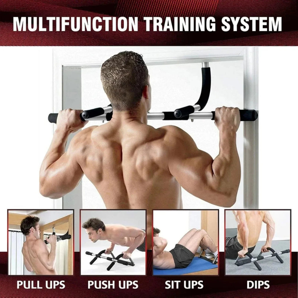 Doorway Pull-Up Bar – Multi-Function Chin-Up & Strength Trainer