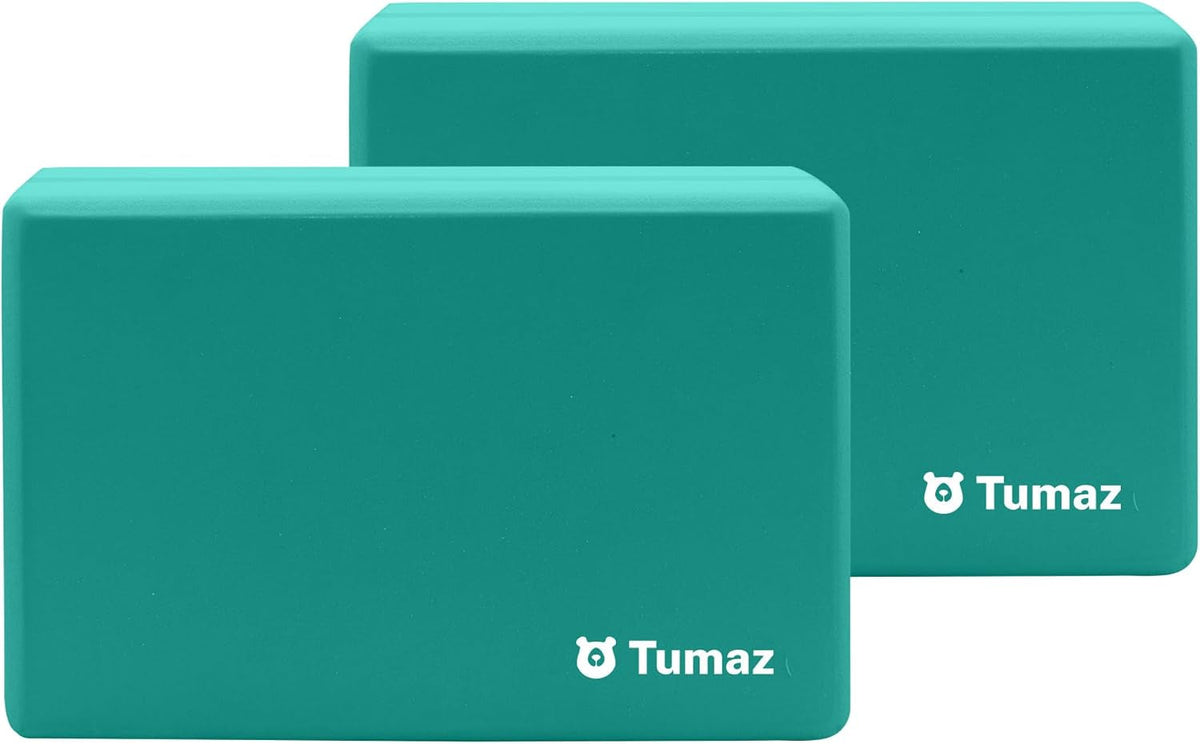Yoga Blocks 2-Pack – High-Density EVA Foam Non-Slip Blocks
