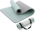 Extra-Thick TPE Yoga Mat – Non-Slip Mat with Sling & Storage Bag