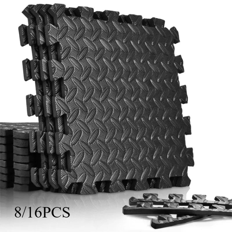 Puzzle Exercise Mat ½" – EVA Interlocking Foam Floor Tiles