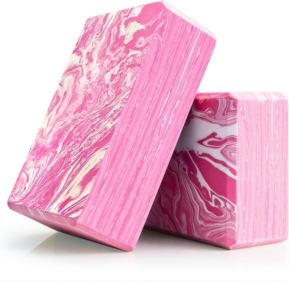Yoga Blocks 2-Pack – High-Density Non-Slip EVA Foam, 9×6×3"