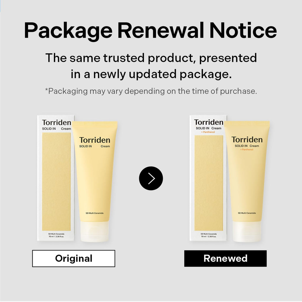 Torriden Solid In Cream + D-Panthenol