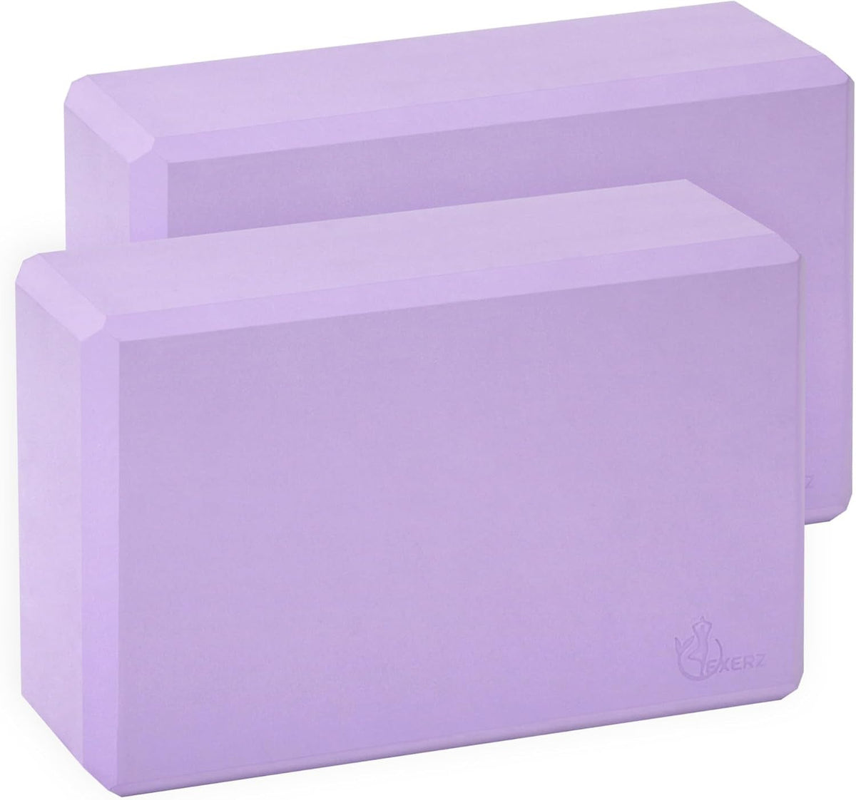 Yoga Blocks 2-Pack – Non-Slip Fitness & Pilates Blocks for Stretching