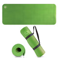 10mm Yoga Mat – Non-Slip Pilates & Fitness Mat with Carry Strap