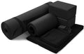 7-Piece Yoga Set – Mat, Blocks, Towels, Strap & Knee Pad