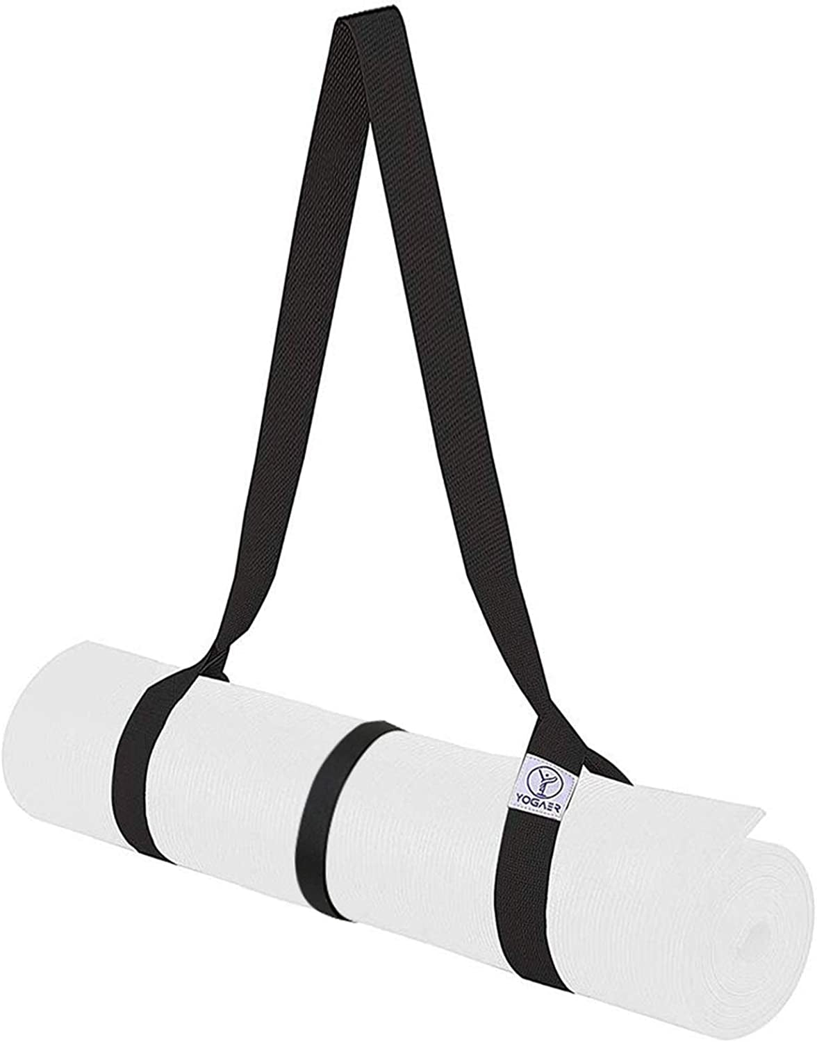 Adjustable Yoga Mat Carrier Strap – Thick Sling & Stretching Band