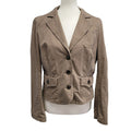 Tommy Hilfiger Womens Large 100% Cotton Long Sleeve Button Up Collared Jacket
