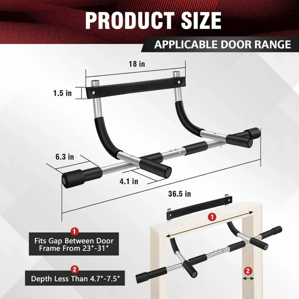 Doorway Pull-Up Bar – Multi-Function Chin-Up & Strength Trainer