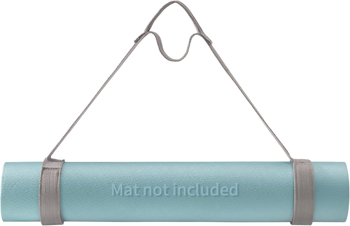 Yoga Mat Strap – Adjustable Hook & Loop Closure Carrier