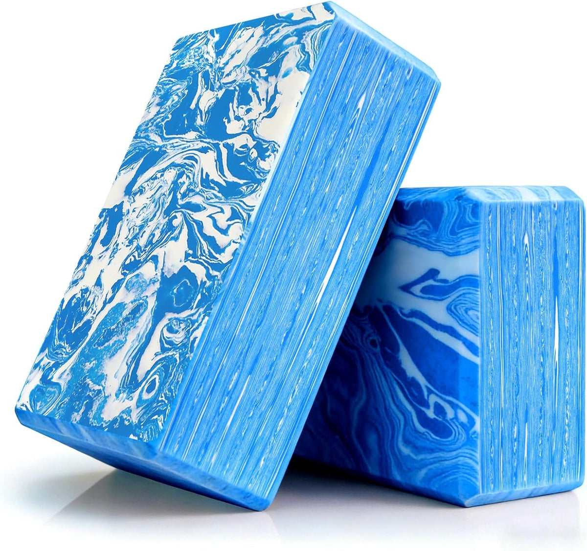Yoga Blocks 2-Pack – High-Density Non-Slip EVA Foam, 9×6×3"
