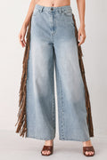 NASHVILLE SIDE WASHED DENIM PANTS