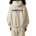 Fear of God Essentials Kids Essentials Hoodie 'Light Oatmeal'