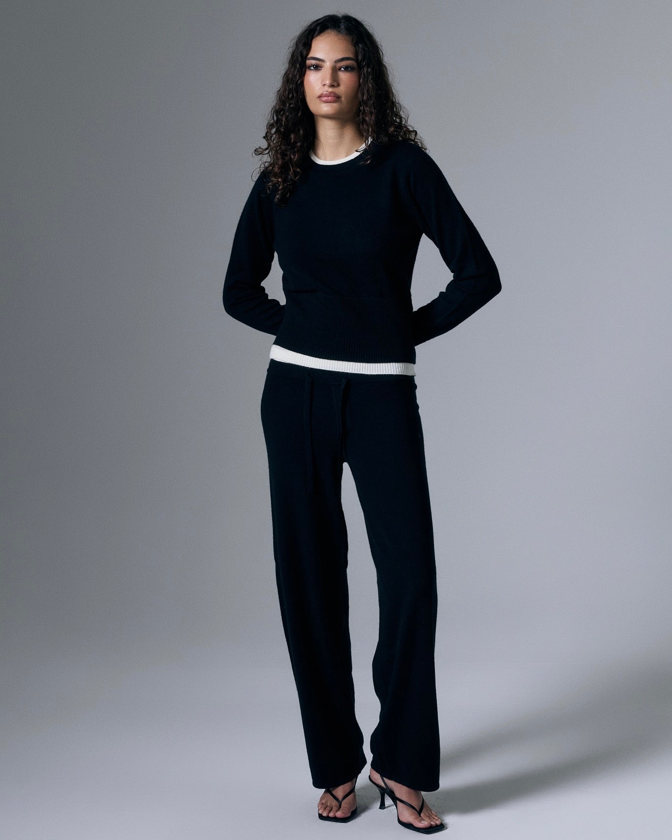 Tove Layered Cashmere Pant