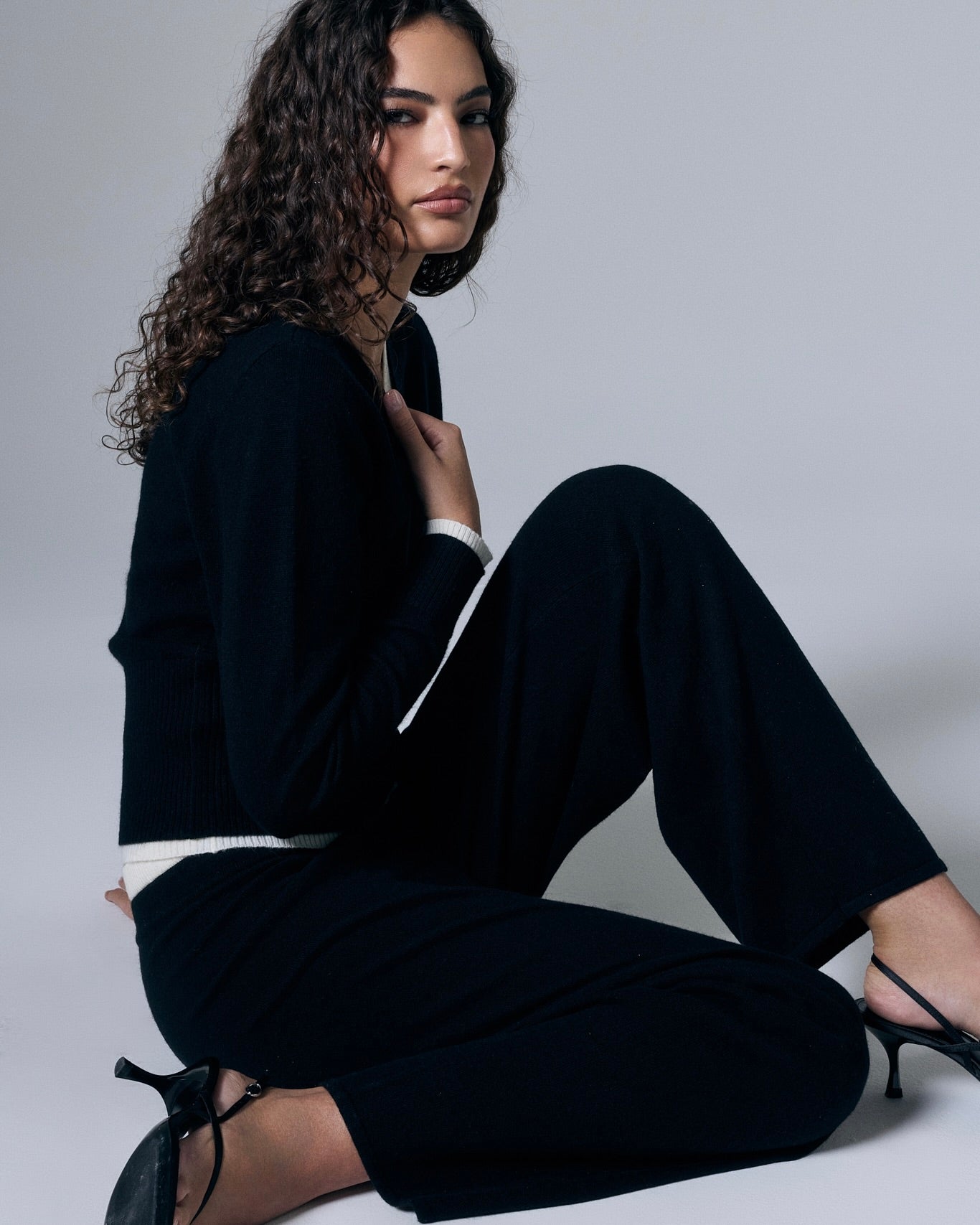 Tove Layered Cashmere Pant