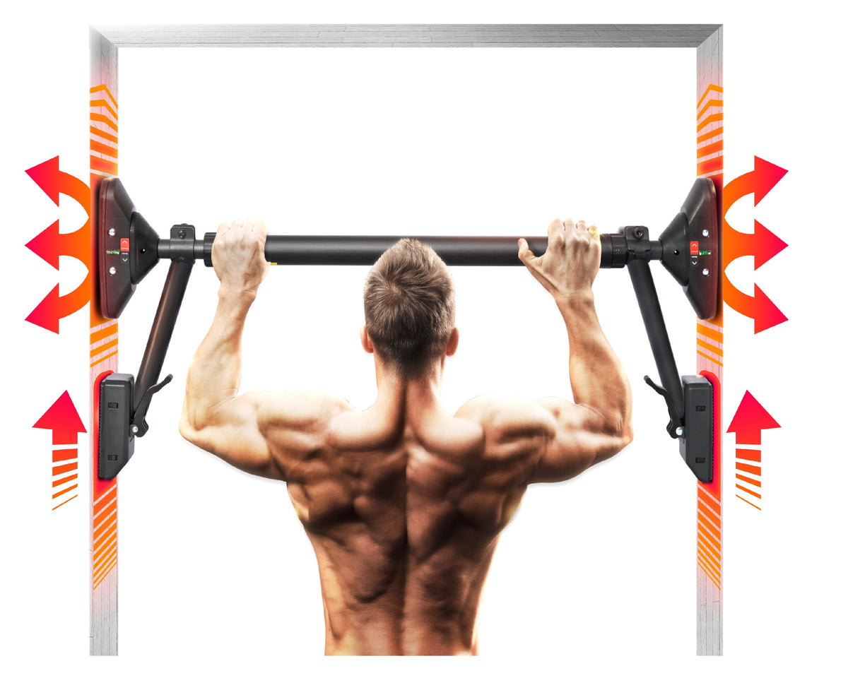 Pull-Up & Chin-Up Bar – Two-Way Support Upper Body Trainer