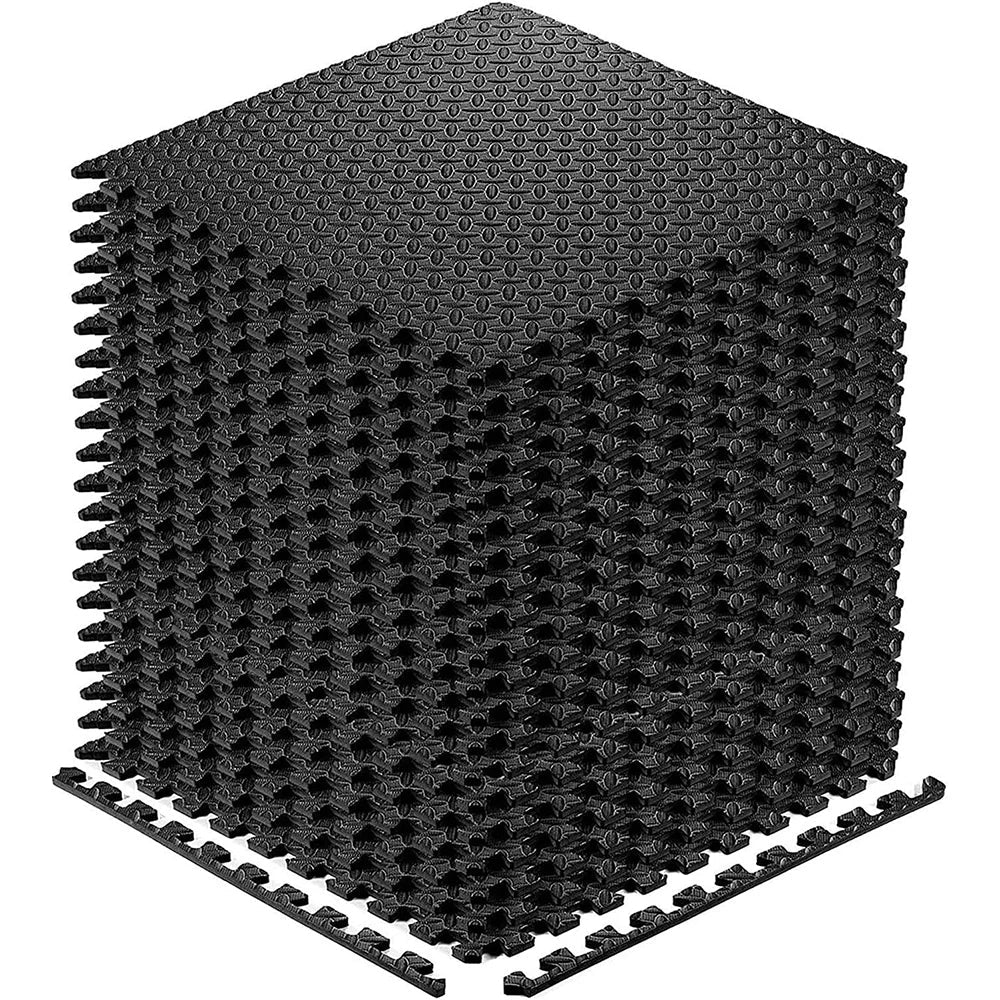 EVA Puzzle Fitness Mat – Interlocking Non-Slip Foam Floor Tiles
