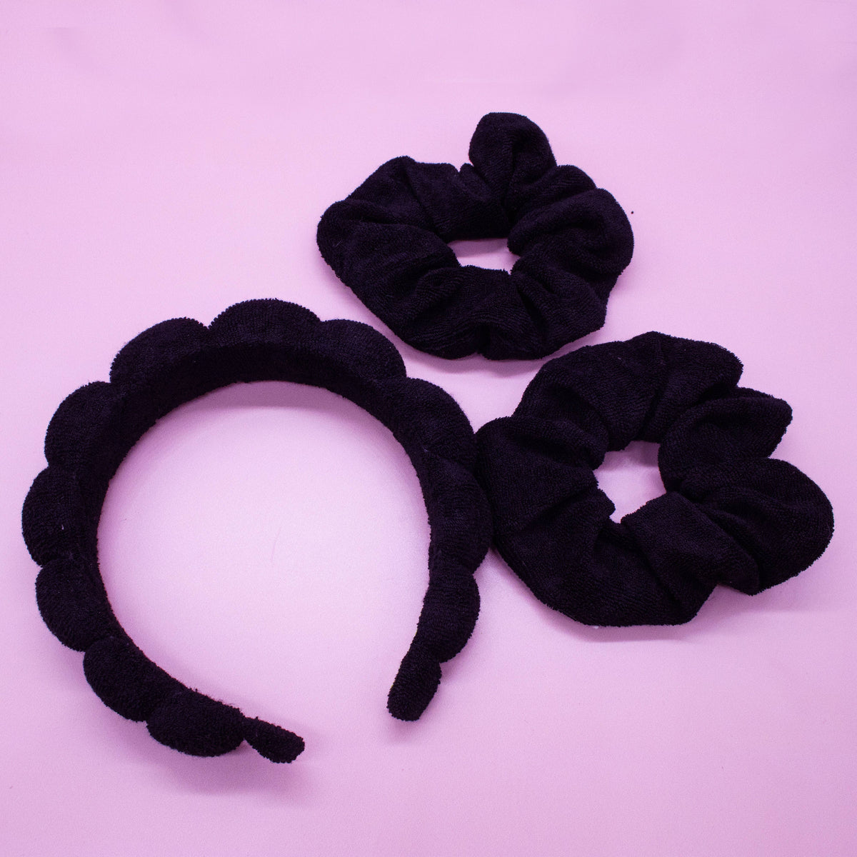 Spa Headband with Scrunchies