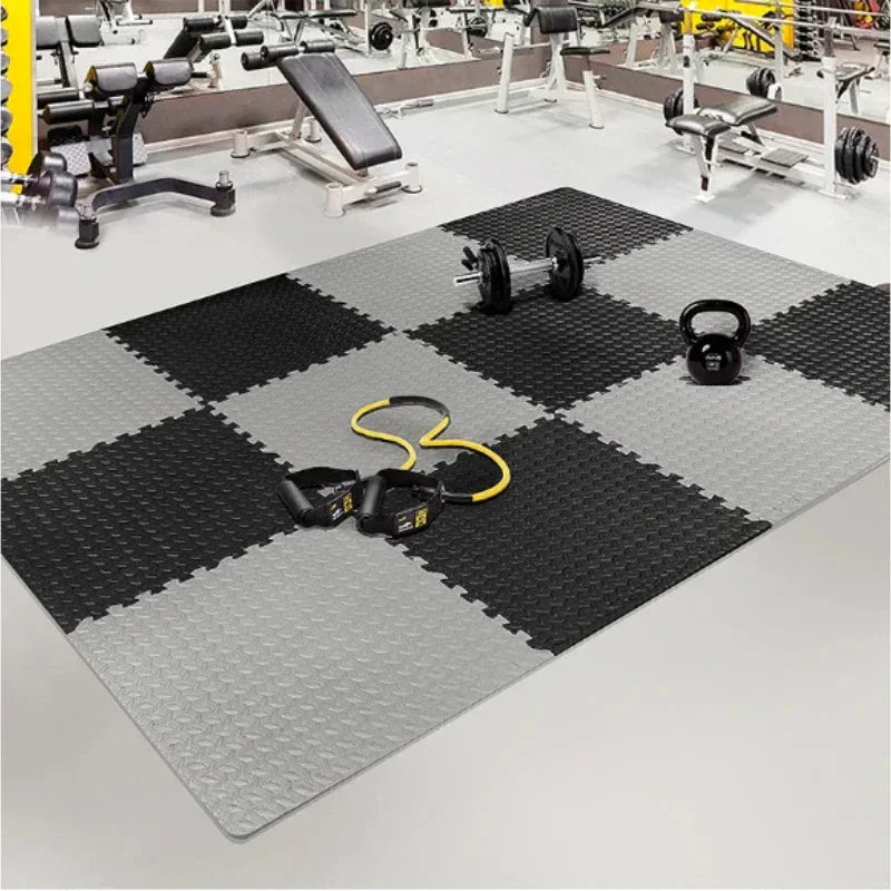 Puzzle Exercise Mat ½" – EVA Interlocking Foam Floor Tiles