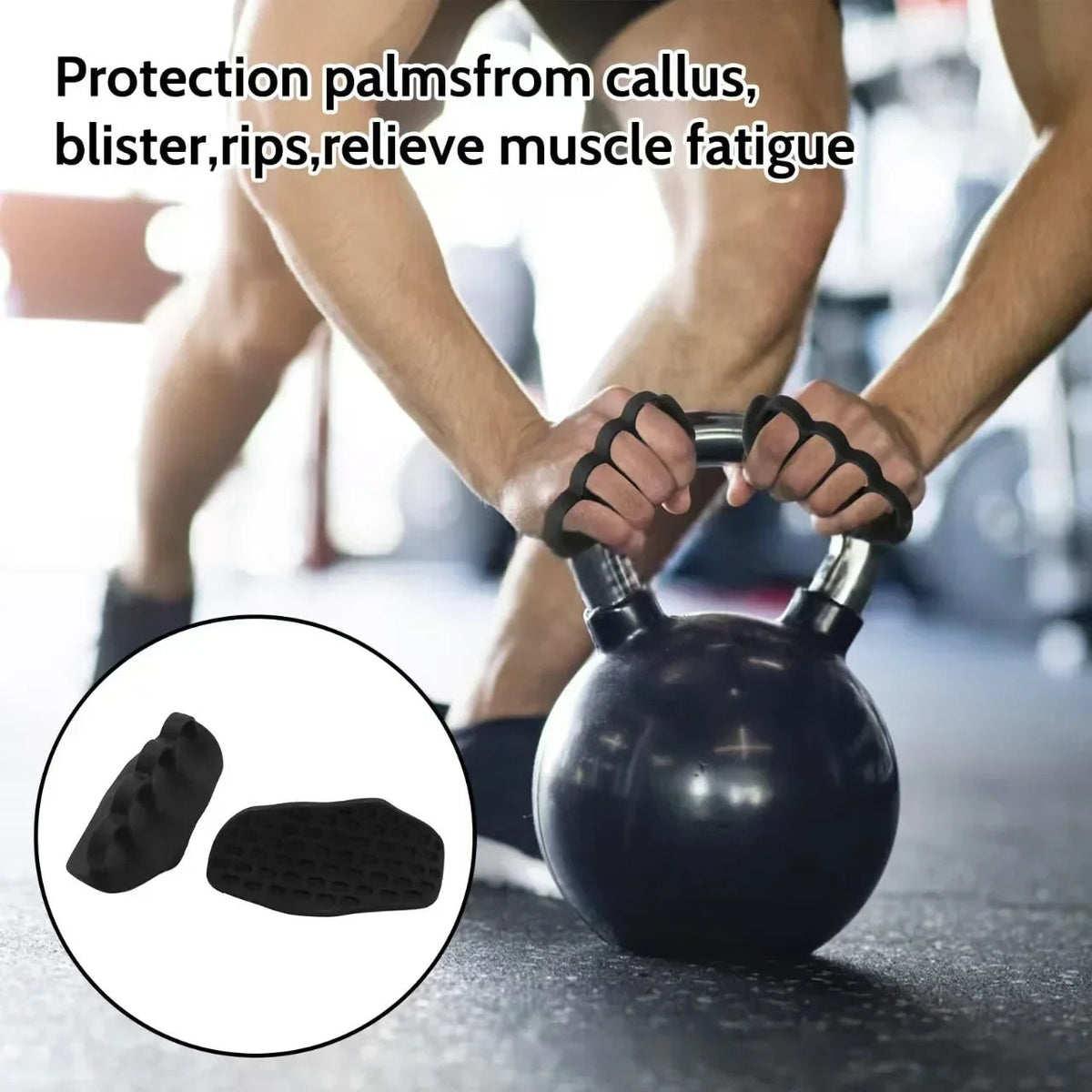 Anti-Slip Workout Grips – Ergonomic Weightlifting & Gym Hand Grips