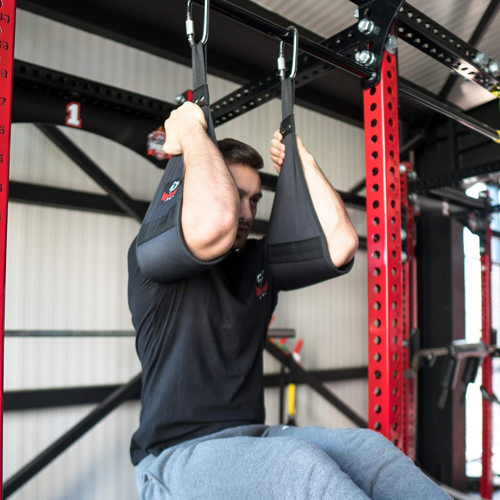 Premium Ab Slings Straps – Heavy-Duty Hanging Leg Raise Pair