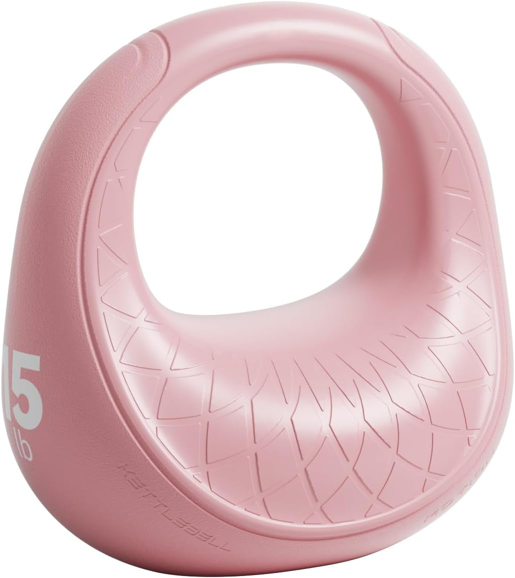 Soft Kettlebell – Anti-Slip Grip, 6/10/15LB Strength Training
