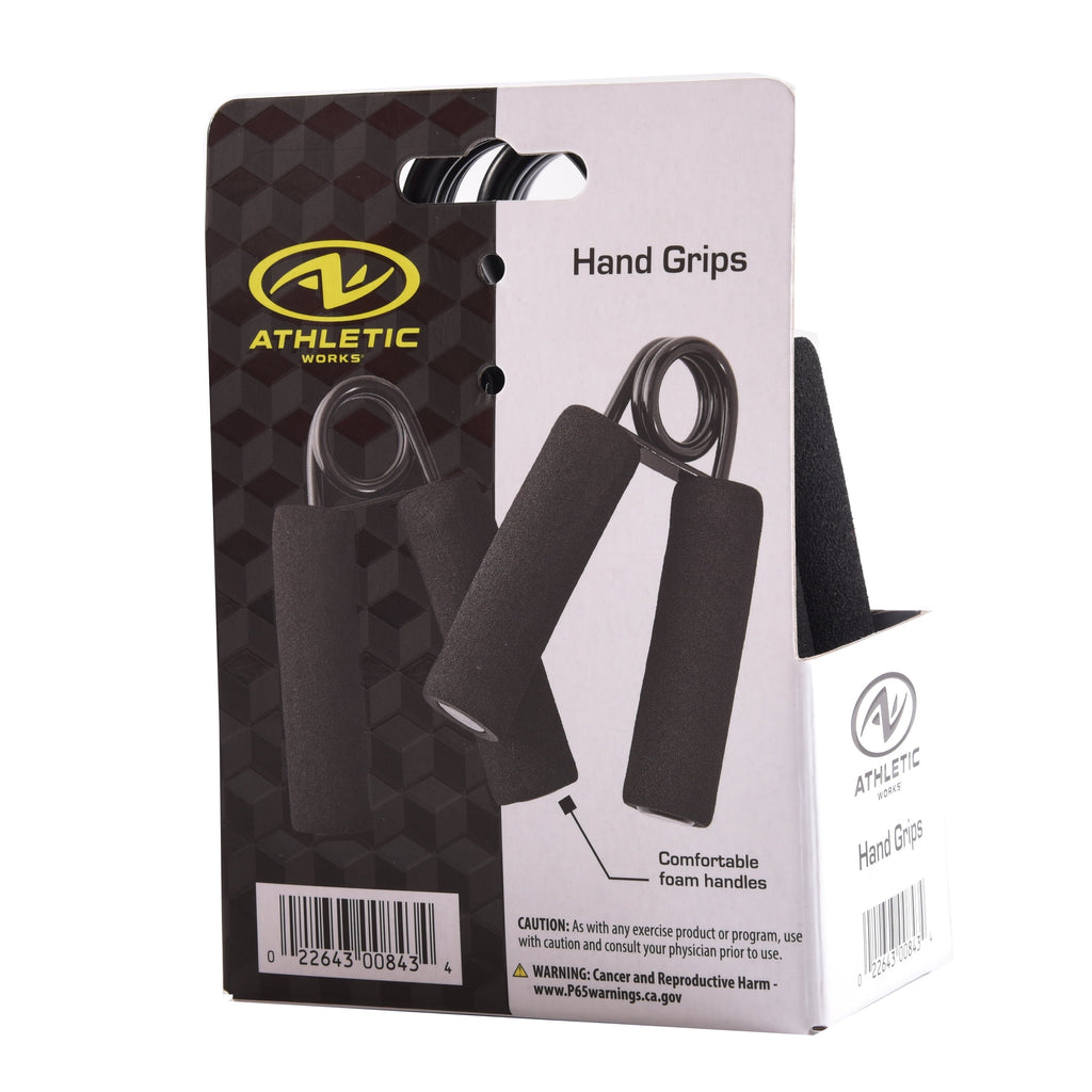 Steel Hand Grips – Universal Size, 2-Pack for Strength Training