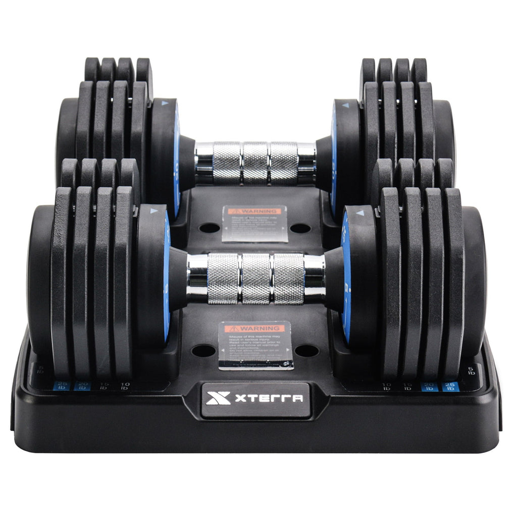 XTERRA Adjustable Dumbbells Set – Versatile Strength Training