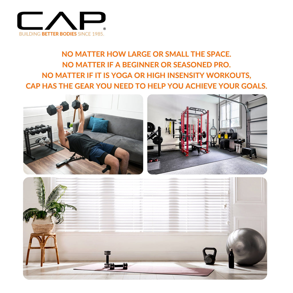 12LB Coated Rubber Hex Dumbbell Pair – Ergonomic Steel Handle