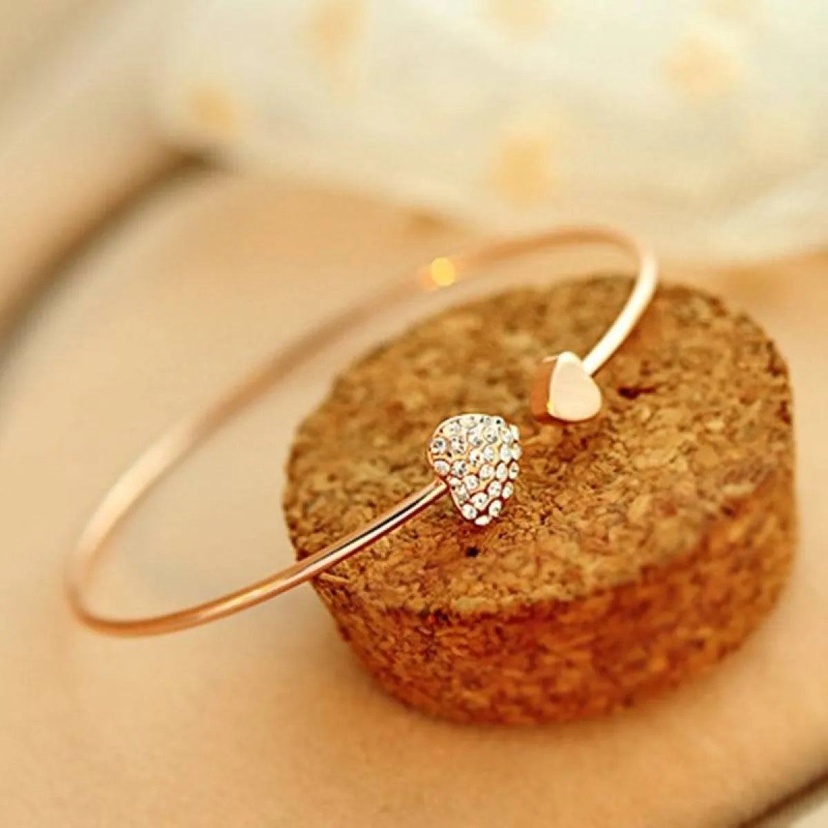 Women's Heart Shaped Bracelet