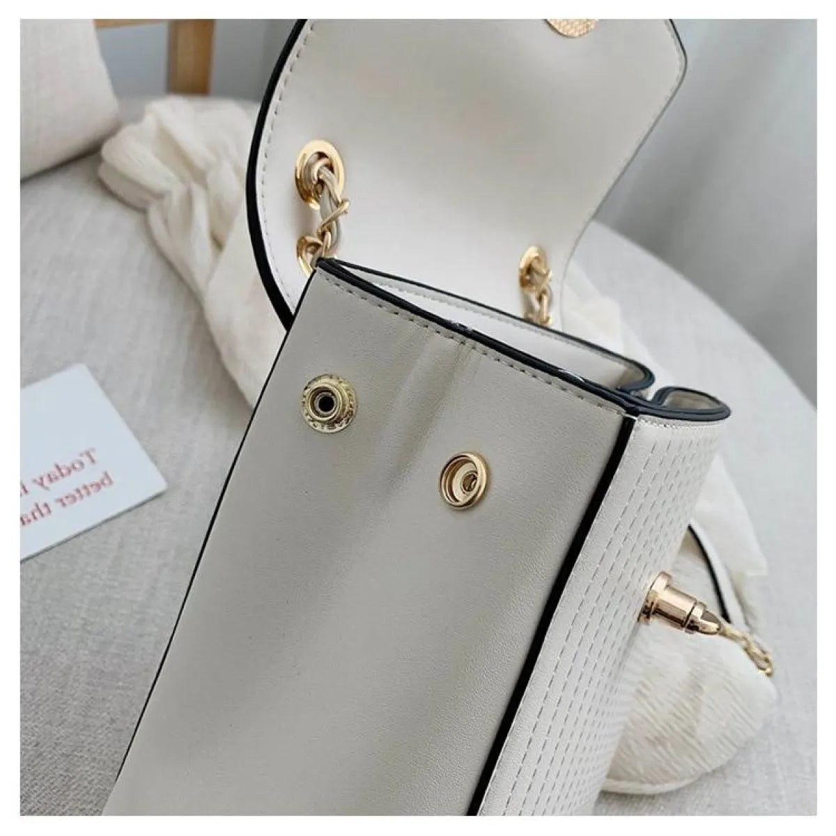 Chain Detail Backpack