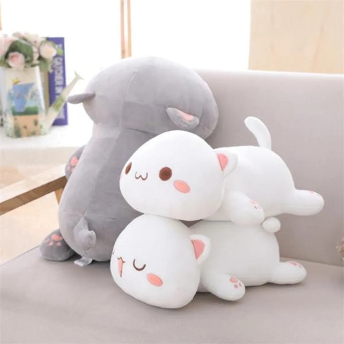 Mochi Mochi Peach Cat Plush